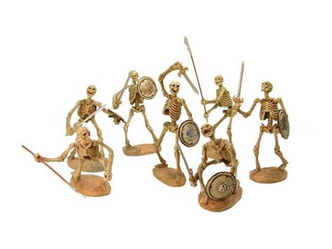 X-Plus Chess piece Series 2 Sword fighting skeletons set Jason and the Argonauts