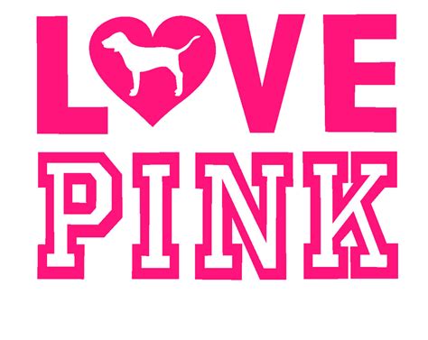 Love Pink Logo - LogoDix