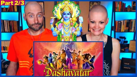 Dashavatar Animated Movie REACTION by foreigners | Hinduism History | Lord Vishnu Avatars ...