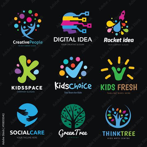 Creative logo design, kids logo,education logo,social logo, tree logo ...