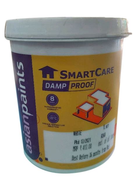 Asian Paints Smartcare Damp Proof Waterproofing Paint, 1 L at Rs 413/bucket in Indore