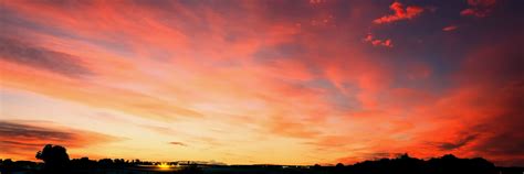 Free photo: Sunset sky - Clouds, Nature, Red - Free Download - Jooinn