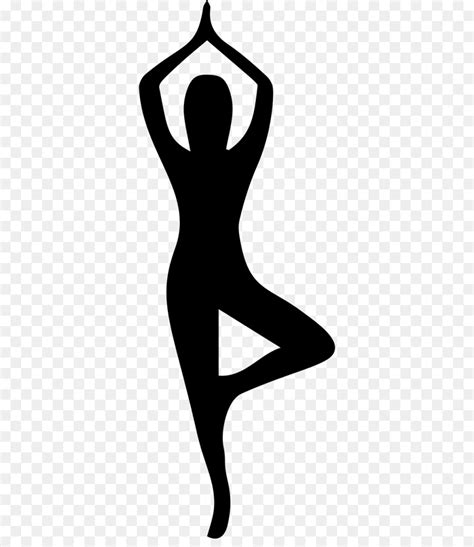 Free Yoga Tree Pose Silhouette, Download Free Yoga Tree Pose Silhouette png images, Free ...