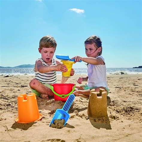 Hape Versatile 5-in-1 Children's Beach Set Sand Toys for Toddlers, Multicolor | eBay