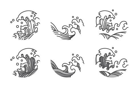 Wave Line Drawing Vector Art, Icons, and Graphics for Free Download