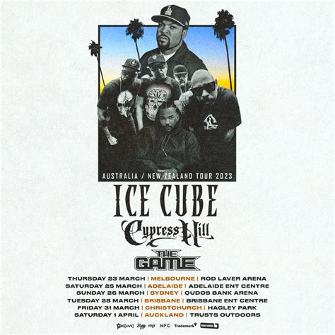 CYPRESS HILL, ICE CUBE + THE GAME AUSTRALIA / NEW ZEALAND 2023 | Cypress Hill | Official Website