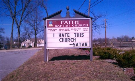 14 Funny Church Signs That Will Totally Make Your Day - Forgot To Think