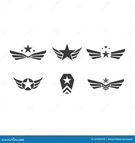 Army logo vector stock vector. Illustration of freedom - 181982978