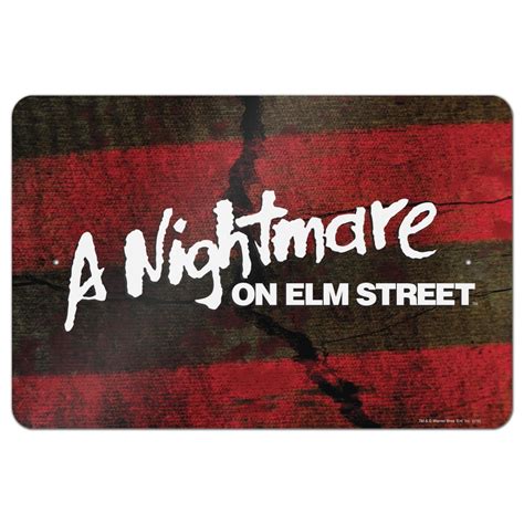 A Nightmare on Elm Street Logo Home Business Office Sign - Walmart.com ...