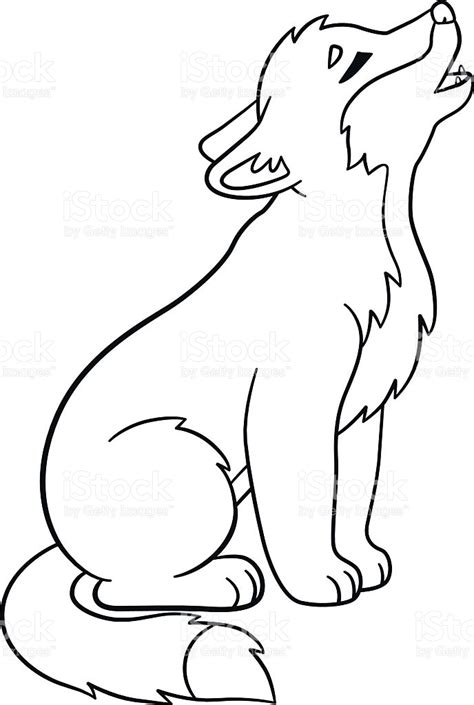 Wolf Drawing Howling at GetDrawings | Free download