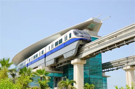 The Palm Jumeirah monorail station — Stock Photo © slava296 #1796431