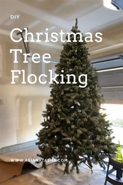 Diy christmas tree flocking – Artofit