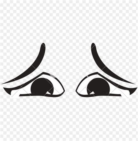 sad eye cartoon PNG image with transparent background | TOPpng