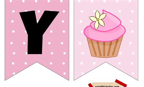 3 Free Printable Cute Happy Birthday Banners (Boy, Girl)