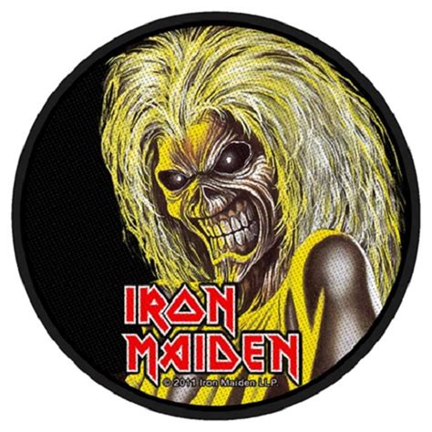 Iron Maiden Patch Book of Souls Trooper Killers Eddie band logo Official New | eBay