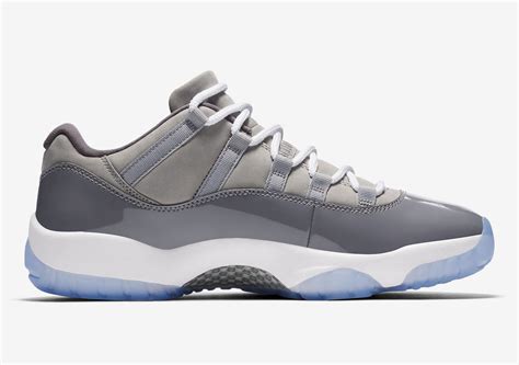 Air Jordan 11 Low "Cool Grey" 528895-003 Release Info | SneakerNews.com