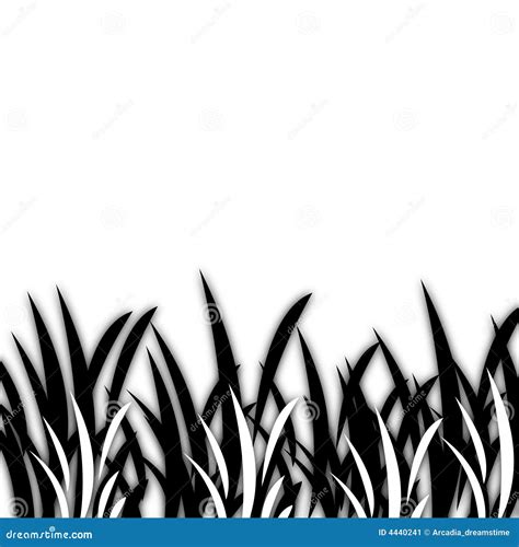 Grass Black And White Clip Art