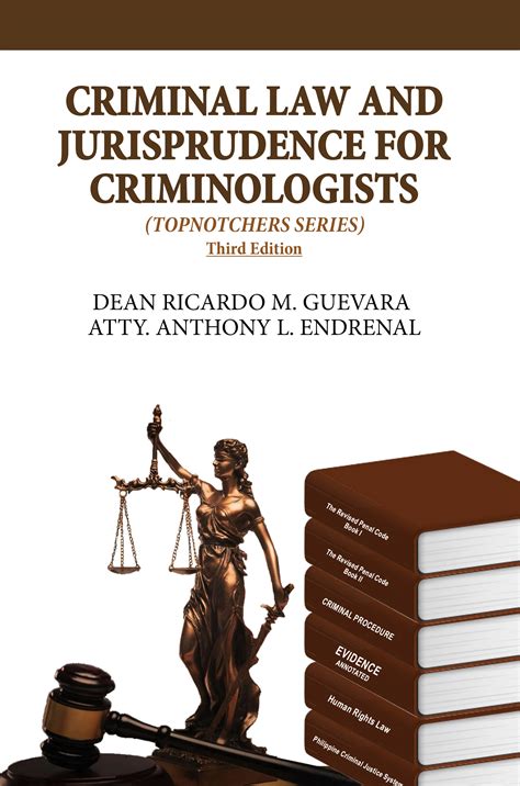 Criminal Law and Jurisprudence for Criminologists (Topnotchers Series) - Wiseman's Books Trading ...