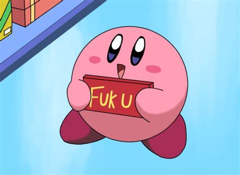 Fack U | Kirby | Kirby memes, Kirby, Kirby art