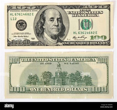 100 dollar bill front hi-res stock photography and images - Alamy