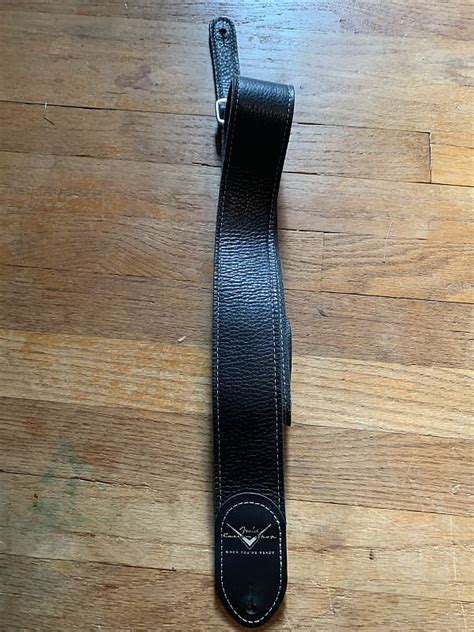 Fender Custom Shop Leather Guitar Strap | Reverb