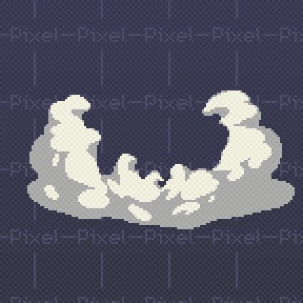 Smoke Pixel Art GIF