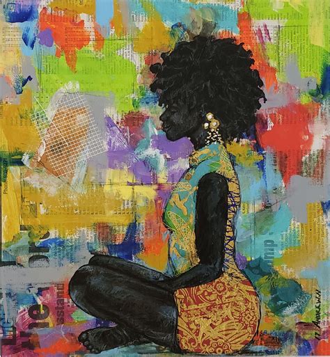 The Journey Within | African american art, American art, Black art painting