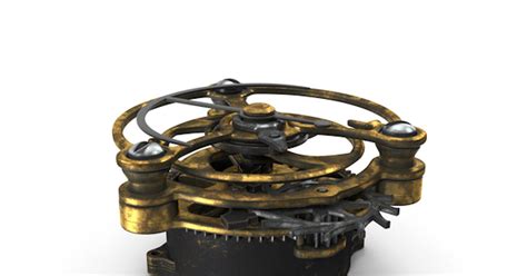 Tourbillon Mechanism, 3D - Envato Elements