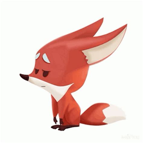 Sad Animated Fox GIF | GIFDB.com