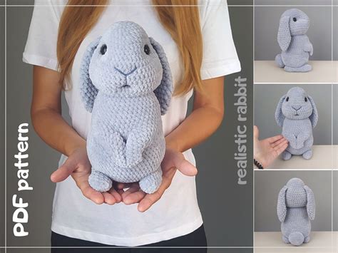 Bunny Rabbit Crochet Doll - Etsy