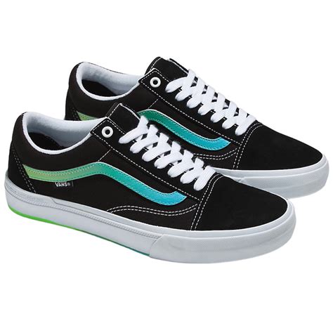 Vans BMX Old Skool Pro Shoes (Black / White / Gradient) — Albe's BMX