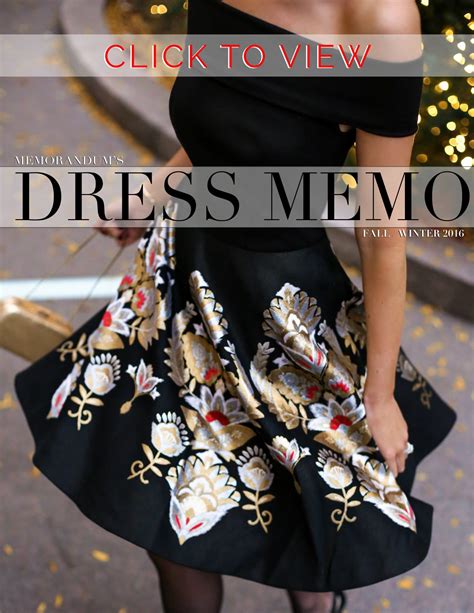 guide-to-memorandum-dress-memo-click-to-view - MEMORANDUM | NYC Fashion ...