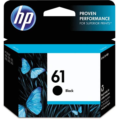 HP 61 Black Ink Cartridge CH561WN#140 B&H Photo Video