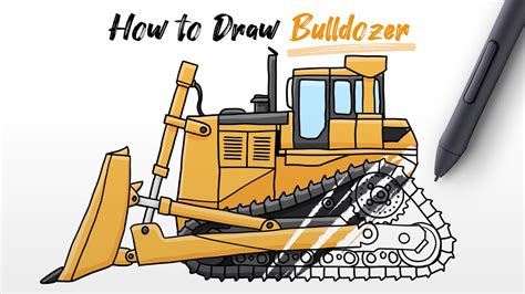 Bulldozer Drawing