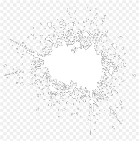 #png #white #edit - White Paint Splatter Png, Transparent Png - 1024x993 (#2486772) - PinPng