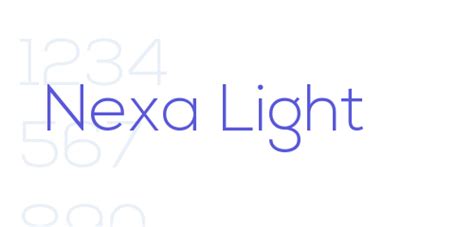 Nexa Light - Font Free [ Download Now ]