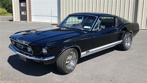 1967 Ford Mustang GT Black RWD Manual Fastback GT