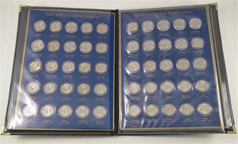 Historic Coin Collection - The Fifty US Quarter Dollar Collection ...