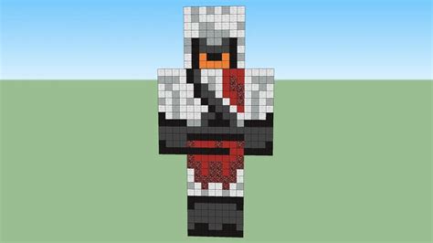 Minecraft Skin Statue 001 - Assassin | 3D Warehouse