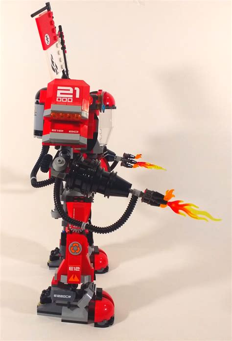 AnJ's Brick Blog: Lego Ninjago Movie Kai's Fire Mech (70615) Review