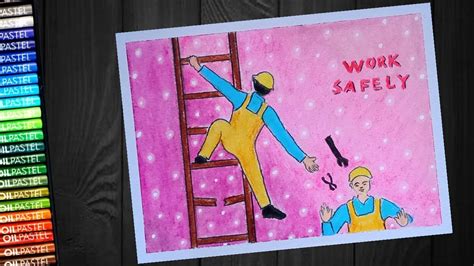 Safety Poster Drawing