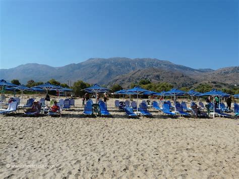 Georgioupolis beach - a six-mile long sandy beach