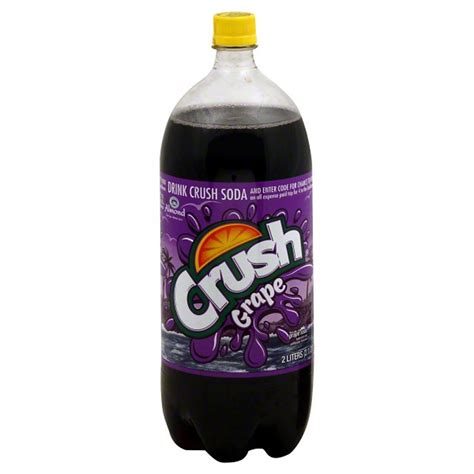 Crush Grape Soda - Shop Soda at H-E-B