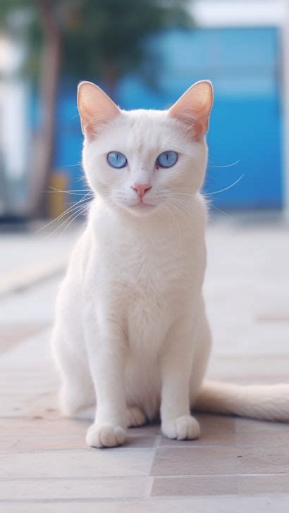 Albino Siamese Cat: The Temperature-Sensitive White Kitten (Albino Cat ...