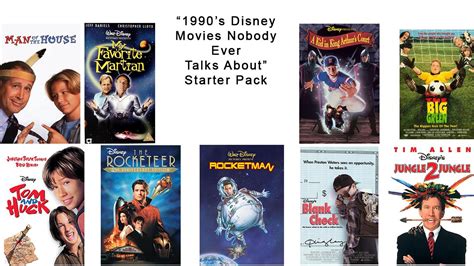 "1990's Disney Movies Nobody Talks About" Starter Pack : r/starterpacks