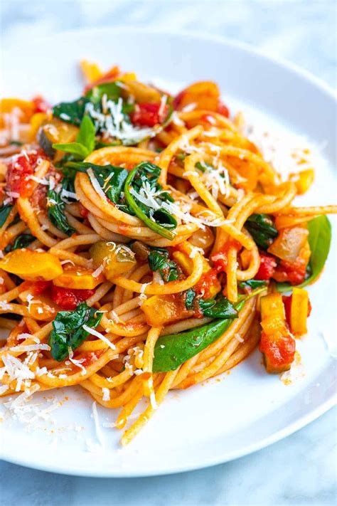 Mixed Vegetable Pasta Sauce Recipe - Diary