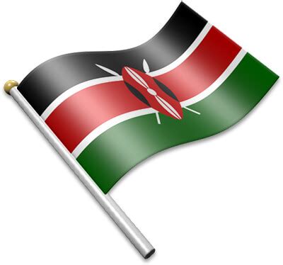 Flag Icons of Kenya | 3D Flags - Animated waving flags of the world, pictures, icons