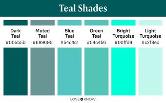 10 Boldly Beautiful Teal Color Schemes | LoveToKnow