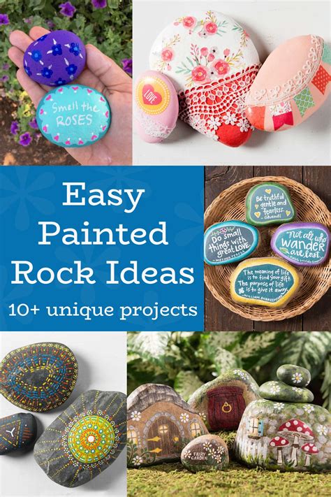 10 decorating rocks that are easy and fun