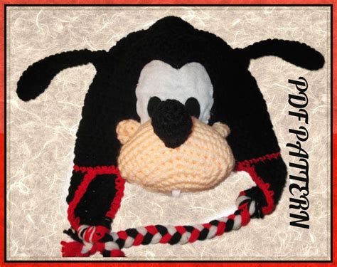 Instant PDF crochet pattern Goofy Inspired by LauriesCrochetRUs